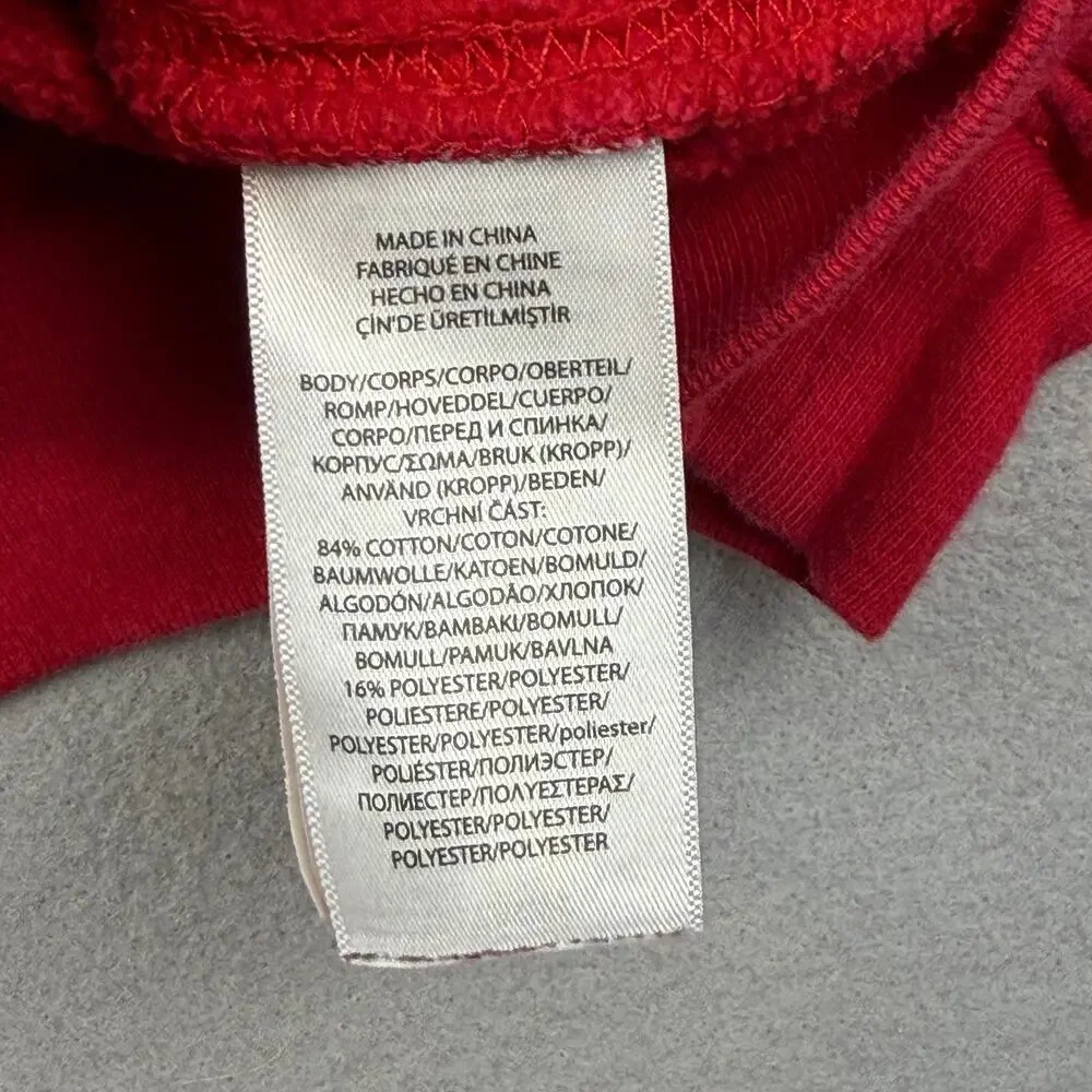 Polo Ralph Lauren Red POLO Hoodie Zip Jacket Size 6